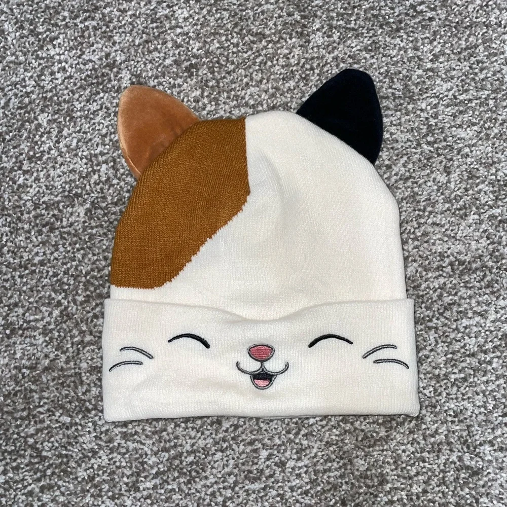 Squishmallows Cam The Cat Winter Hat Beanie OS